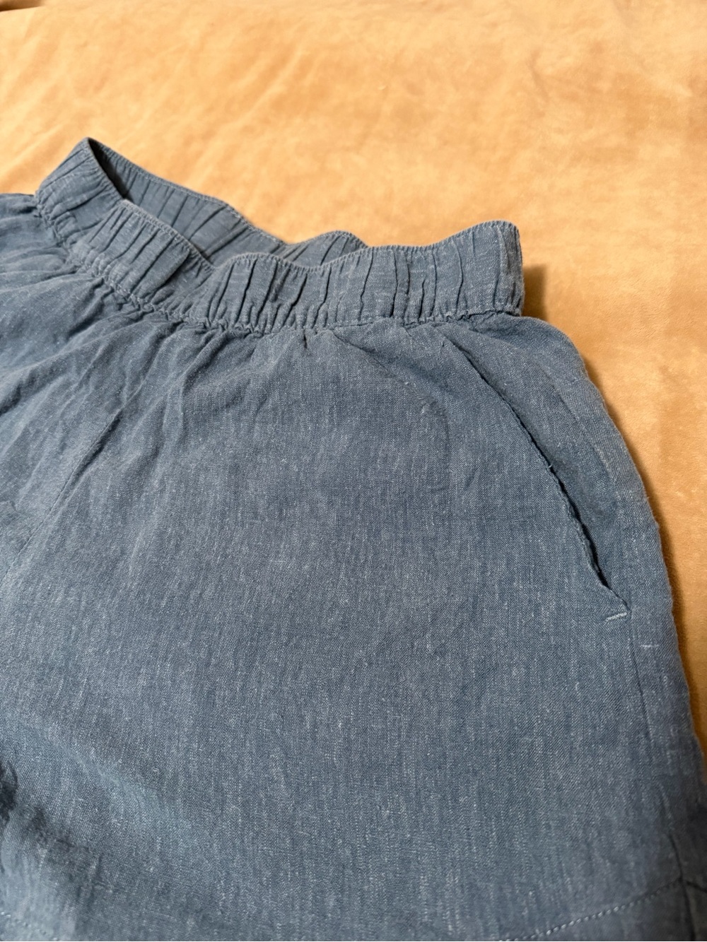 Patagonia Garden Island Women's Elastic-Waist Blue Shorts Women’s Small - Picture 6 of 10